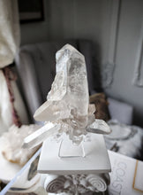 Load image into Gallery viewer, Himalayan Quartz Cluster on Stand - small 329g #283
