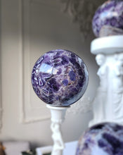 Load image into Gallery viewer, Chevron Amethyst Sphere - 1.5kg #148
