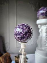 Load image into Gallery viewer, Chevron Amethyst Sphere - 1.5kg #148
