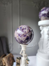 Load image into Gallery viewer, Chevron Amethyst Sphere - 1.5kg #148
