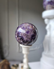 Load image into Gallery viewer, Chevron Amethyst Sphere - 750g #98
