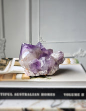 이미지를 갤러리 뷰어에 로드 , Elestial Amethyst Half Raw Half Polished Cluster - 968g #18
