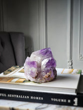 이미지를 갤러리 뷰어에 로드 , Elestial Amethyst Half Raw Half Polished Cluster - 968g #18
