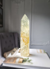 將圖片載入圖庫檢視器 Large Lemon Citrine Quartz Tower - 1.34kg #35
