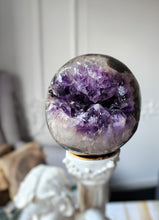 Load image into Gallery viewer, Amethyst Geode / Cave Sphere - 916g  #43
