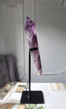 Load image into Gallery viewer, Phantom Amethyst Wand on Black Stand - 480g #3
