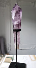 Load image into Gallery viewer, Phantom Amethyst Wand on Black Stand - 480g #3
