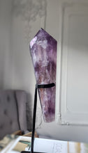 Load image into Gallery viewer, Phantom Amethyst Wand on Black Stand - 1kg #5
