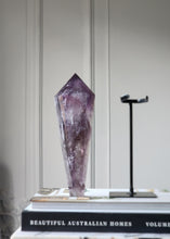 Load image into Gallery viewer, Phantom Amethyst Wand on Black Stand - 1kg #5
