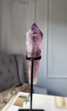 將圖片載入圖庫檢視器 Phantom Amethyst Wand on Black Stand - 716g #4
