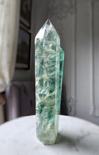 Load image into Gallery viewer, Large Green Fluorite Twin Tower - High Quality 1.37kg #56
