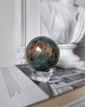 將圖片載入圖庫檢視器 Blue Apatite Sphere - 396g #71
