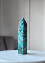 將圖片載入圖庫檢視器 Blue Apatite Tower - 393g #80
