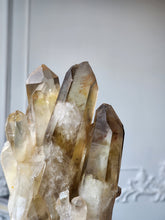 將圖片載入圖庫檢視器 Smoky Citrine Quartz Cluster on stand - 1kg #86
