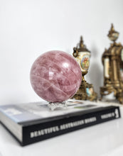 將圖片載入圖庫檢視器 Large Rose Quartz Sphere - 3.6kg #3
