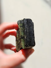 Load image into Gallery viewer, Green Tourmaline Cluster / Raw Stone - 125g #19
