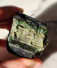 Load image into Gallery viewer, Green Tourmaline Cluster / Raw Stone - 130g #24
