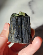 Load image into Gallery viewer, Green Tourmaline Cluster / Raw Stone - 130g #24
