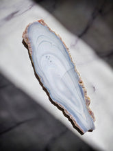 Load image into Gallery viewer, Large Blue Agate x Pink Amethyst Slab - Thick 3.75kg #33
