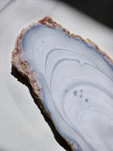 Load image into Gallery viewer, Large Blue Agate x Pink Amethyst Slab - Thick 3.75kg #33
