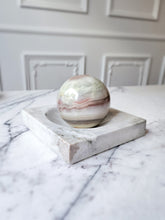 이미지를 갤러리 뷰어에 로드 , Marble Sphere Holder / Jewellery Tray #144
