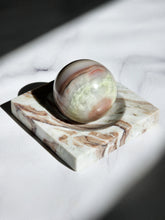 Load image into Gallery viewer, Marble Sphere Holder / Jewellery Tray #146
