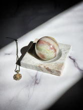 Load image into Gallery viewer, Marble Sphere Holder / Jewellery Tray #148
