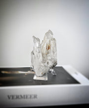 Load image into Gallery viewer, Clear Quartz on Clear Stand - 154g #48
