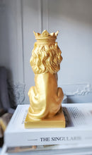 Load image into Gallery viewer, Large Lion Stand / Sphere Holder - Gold
