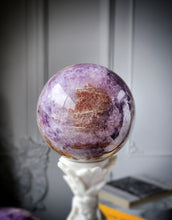 Load image into Gallery viewer, Amethyst &amp; Agate Sphere - 1.21kg #23
