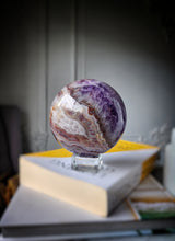 將圖片載入圖庫檢視器 Amethyst &amp; Agate Sphere - 1.36kg #122
