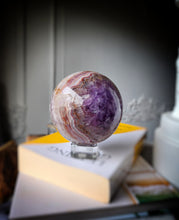 將圖片載入圖庫檢視器 Amethyst &amp; Agate Sphere - 1.36kg #122
