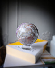 Load image into Gallery viewer, Amethyst &amp; Agate Sphere - 1.18kg #42
