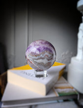 Load image into Gallery viewer, Amethyst &amp; Agate Sphere - 1.18kg #42
