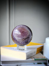 Load image into Gallery viewer, Amethyst &amp; Agate Sphere - 1.15kg #91
