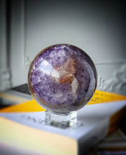 Load image into Gallery viewer, Amethyst &amp; Agate Sphere - 1.15kg #91
