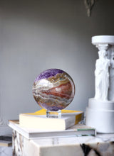 Cargar imagen en el visor de la galería, Large Amethyst &amp; Agate Sphere - 2.54kg #92
