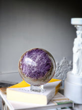 Cargar imagen en el visor de la galería, Large Amethyst &amp; Agate Sphere - 2.54kg #92
