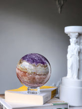 画像をギャラリービューアに読み込む, Large Amethyst &amp; Agate Sphere - 2.54kg #92
