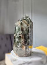 將圖片載入圖庫檢視器 Garden Quartz / Lodolite Tower - 682g #172
