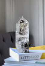 將圖片載入圖庫檢視器 Garden Quartz / Lodolite Tower - 928g #166
