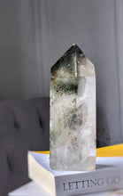 將圖片載入圖庫檢視器 Garden Quartz / Lodolite Green Phantom Tower - 1.1kg #173
