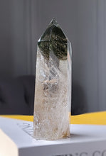 將圖片載入圖庫檢視器 Garden Quartz / Lodolite Green Phantom Tower - 314g #169
