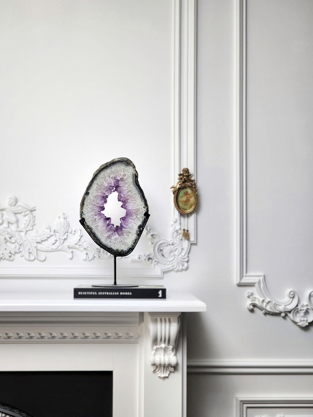 Large Amethyst Portal / Slab on stand - 4.47kg #3