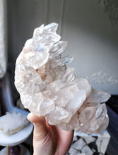 画像をギャラリービューアに読み込む, Moon Shaped Himalayan Quartz Cluster - 1.13kg #338
