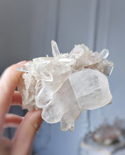 Cargar imagen en el visor de la galería, Butterfly Himalayan Quartz Cluster - 201g #339
