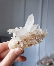 Cargar imagen en el visor de la galería, Butterfly Himalayan Quartz Cluster - 201g #339
