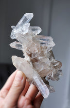 Load image into Gallery viewer, High Grade Himalayan Quartz Cluster - small 214g #358
