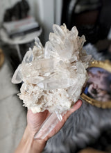 画像をギャラリービューアに読み込む, Icy Himalayan Quartz Cluster - 898g #370
