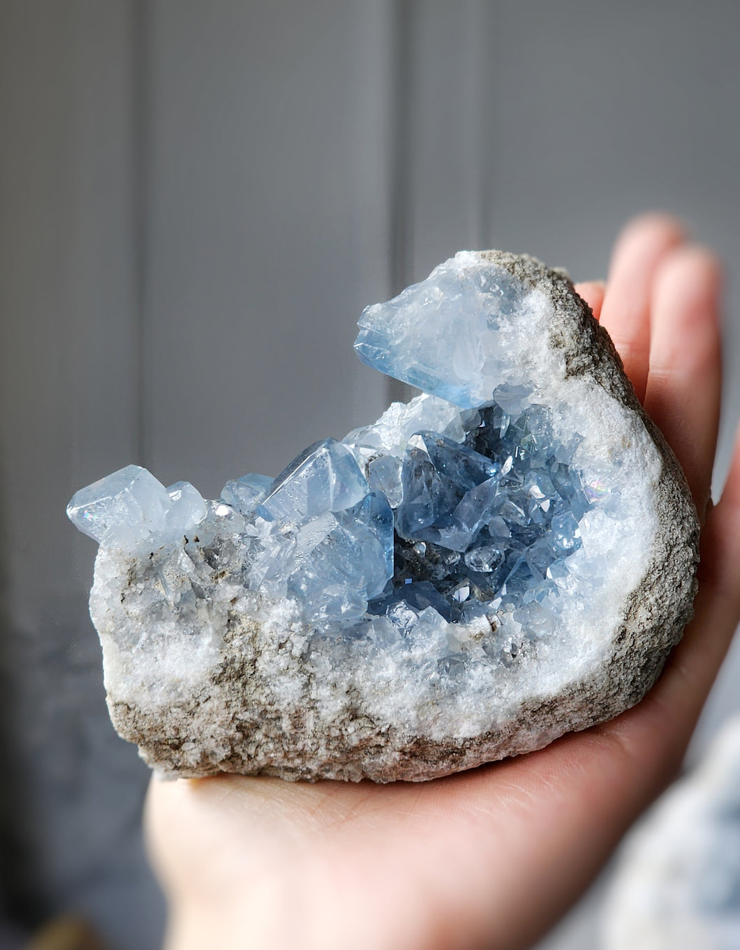 High Grade Celestite Cluster - 658g #65